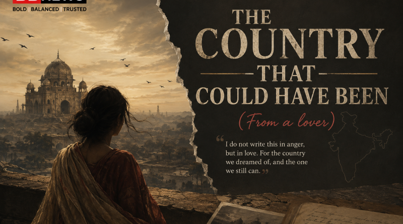 THE COUNTRY –THAT COULD HAVE BEEN (From a lover)