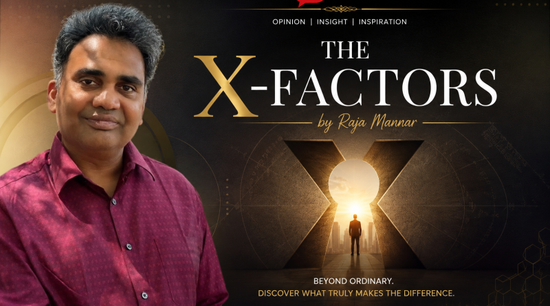 THE X-FACTORS by Raja Mannar