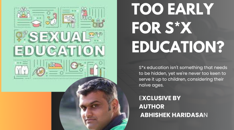 Too Early for S*x Education?