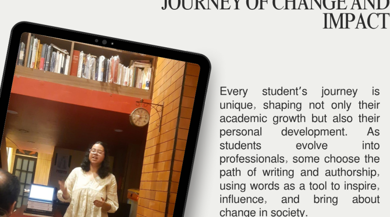 From Student to Author: A Journey of Change and Impact