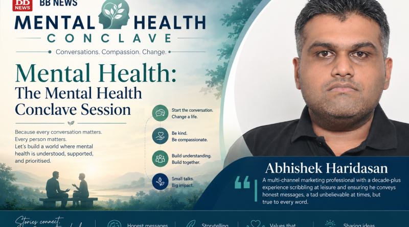 The Mental Health Conversation By Abhishek Haridasan