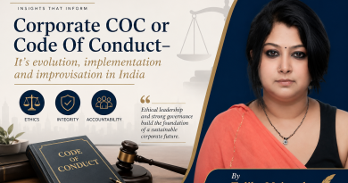 Corporate COC or Code Of Conduct- It’s evolution, implementation and improvisation in India