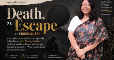 Death, or Escape BY Riddhima Sen