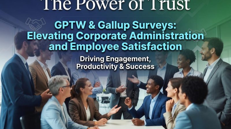 Importance of GPTW, Gallup surveys etc in  Corporates in context with Corporate Administration and employee Satisfaction index