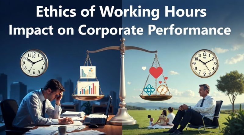 Ethics Around Working Hours in Corporate Employees and Its Impact on Organizational Performance with Respect to Corporate Administration