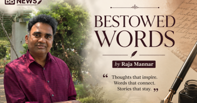 BESTOWED WORDS by Raja Mannar
