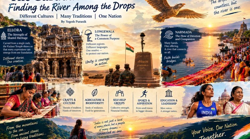 The Garuda’s Vision: Finding the River Among the Drops Different Cultures | Many Traditions | One Nation  By: Yogesh Arvind Puranik